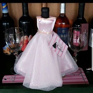 Dressy Bottle Cover Princess Dress Pretty in Pink.